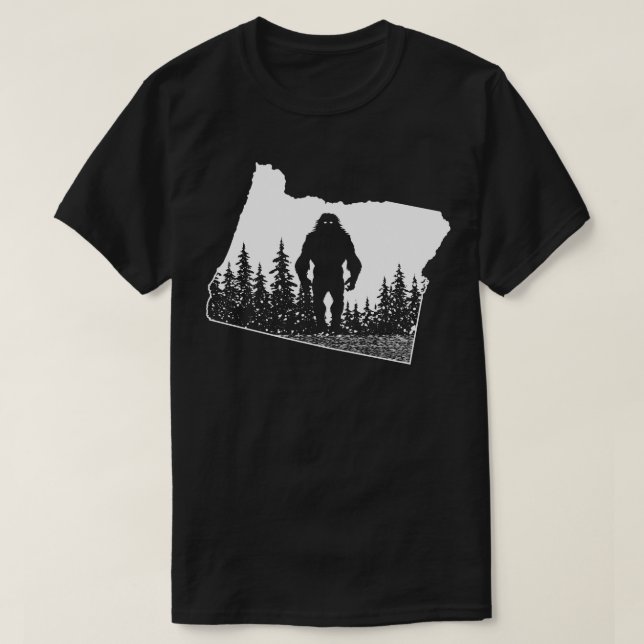 Oregon Bigfoot T Shirt (Design framsida)