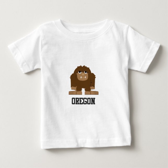 Oregon Bigfoot Tee Shirt (Framsida)