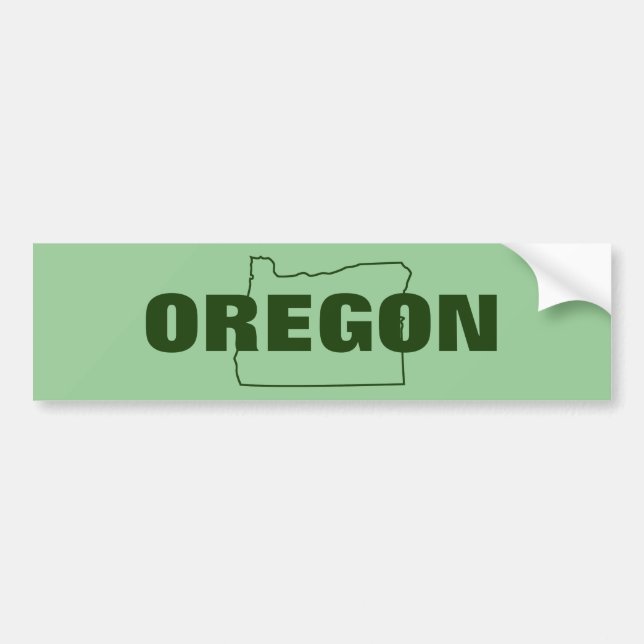 Oregon Bildekal (Framsidan)
