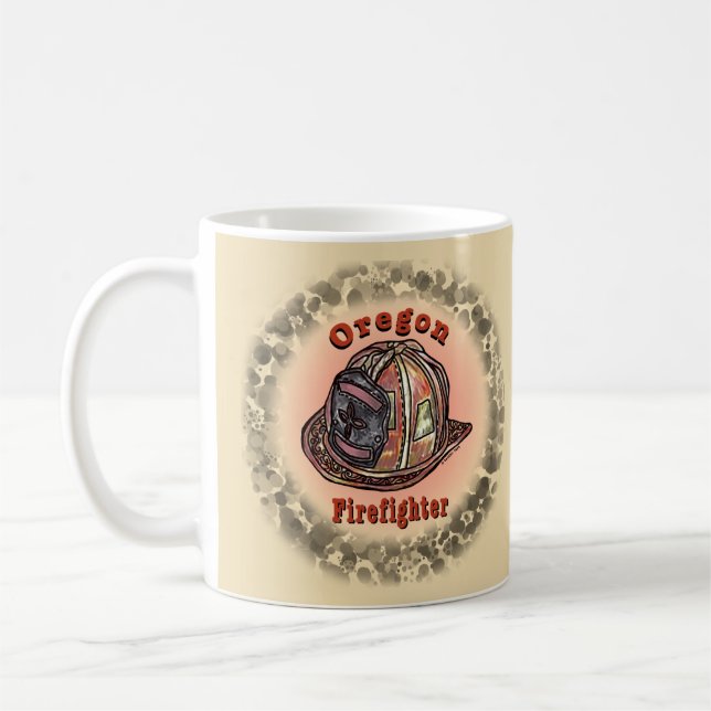 Oregon brandmans mugg  (Vänster)