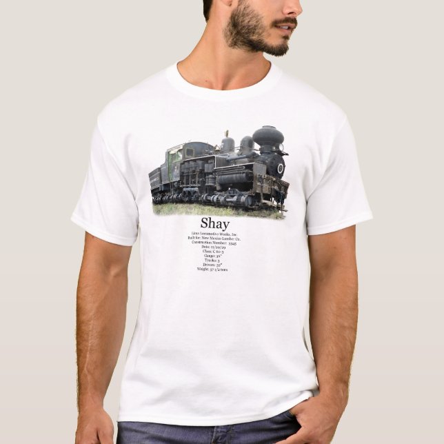 Oregon bråte Co. Shay #7 Tee Shirt (Framsida)