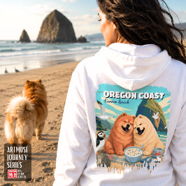 OREGON • Cannon Beach Chow draghoody T Shirt
