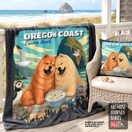 OREGON • Cannon Beach Chow Fleecefilt