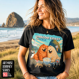 OREGON • Cannon Beach Chow T Shirt