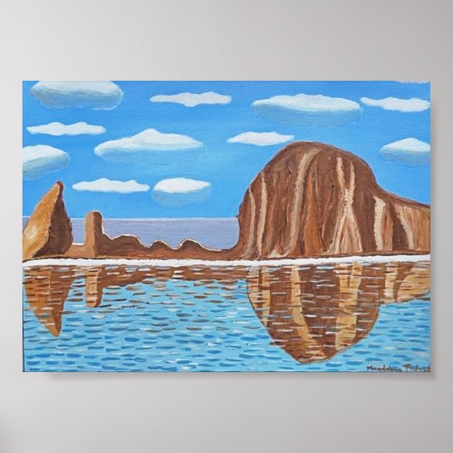 Oregon Cannon Beach Poster (Framsidan)