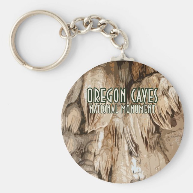 Oregon Caves nationalmonument Nyckelring (Framsidan)