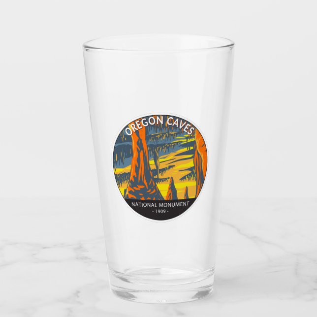 Oregon Caves nationalmonument Oregon Circle Glaskopp (Framsida)