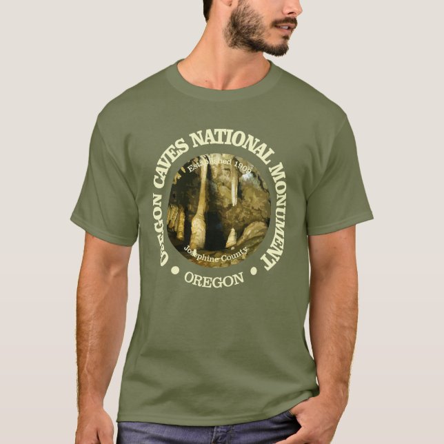 Oregon Caves (NM) T Shirt (Framsida)