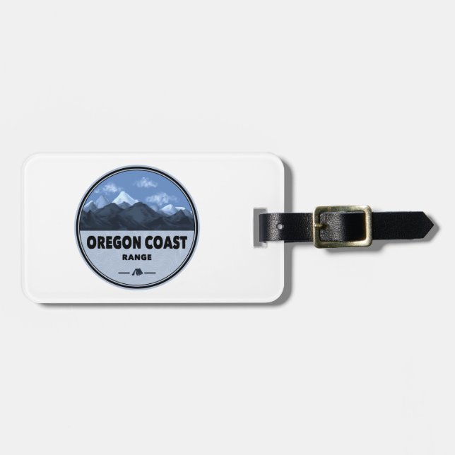 Oregon Coast Mountain Range Camping Bagagebricka (Horisontell Framsida)