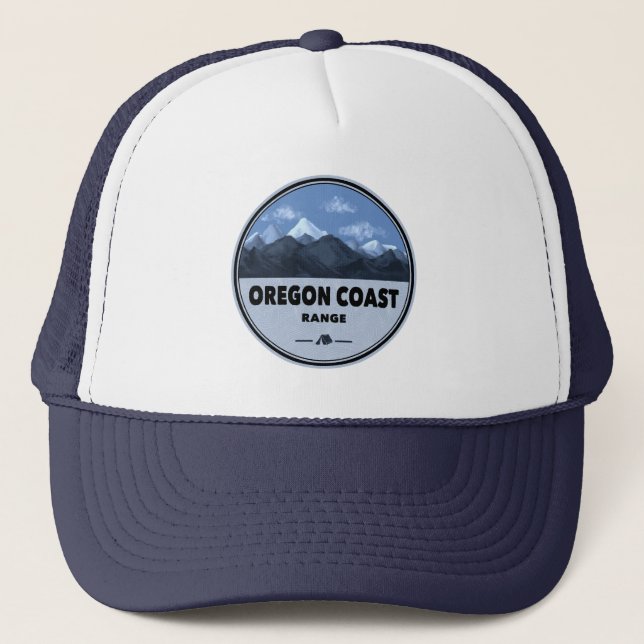 Oregon Coast Mountain Range Camping Keps (Framsida)