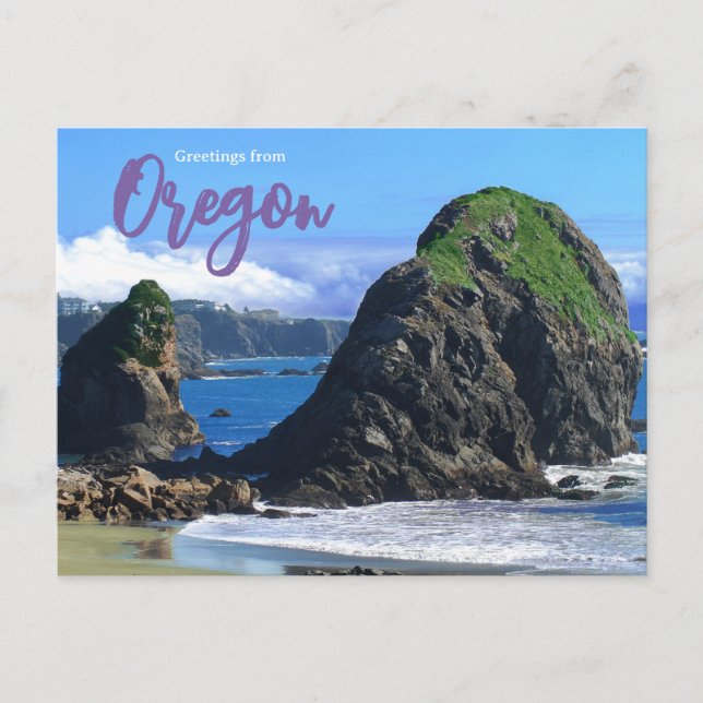 Oregon Coast Scenic Travel  Vykort (Framsida)