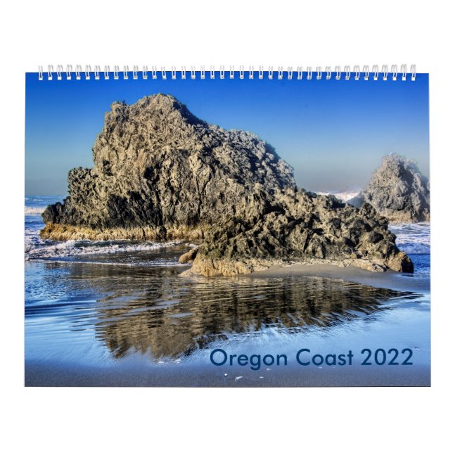 Oregon Coastal Bilder Kalender (Omslag)