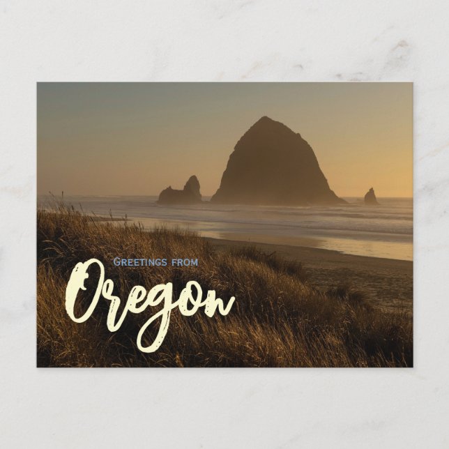 Oregon Coastal Scenic Travel  Vykort (Framsida)