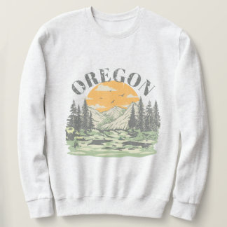 Oregon CrewnackSweatshirt Lång Ärmad Tröja