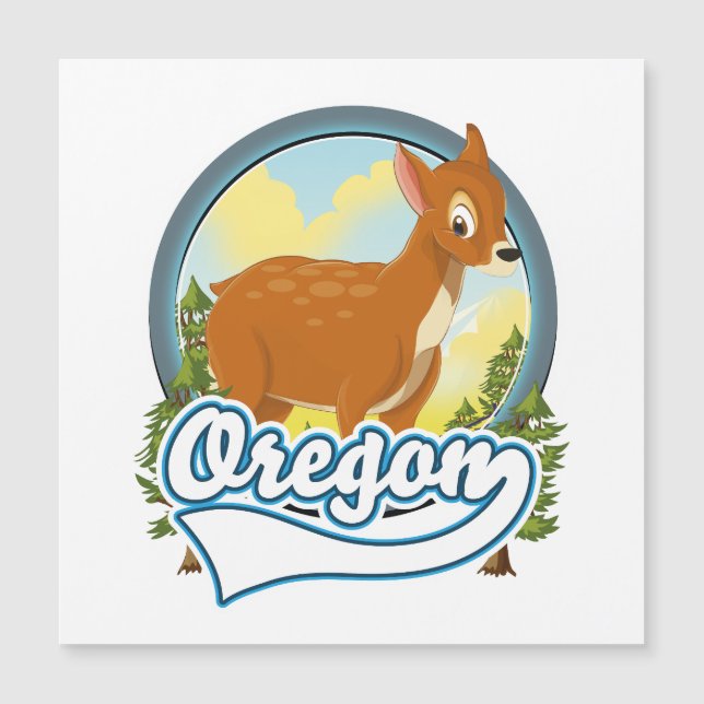 Oregon Deer rese logotyp (Framsida)