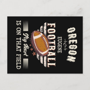 Oregon Eugene American Football Vykort