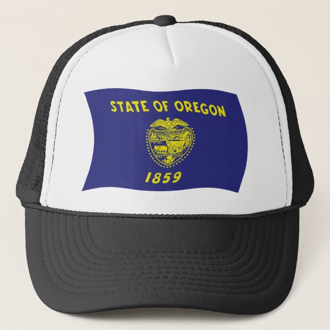 Oregon Flagg Hatt Keps (Framsida)