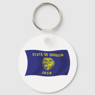 Oregon Flagg Nyckelring