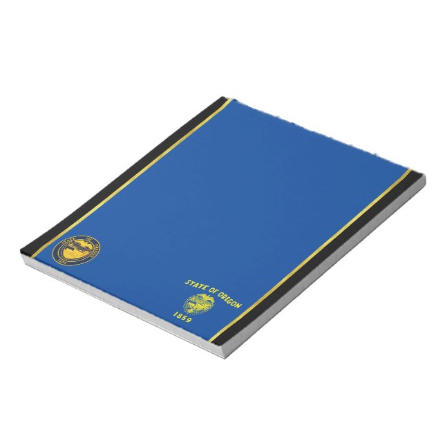 Oregon flagga anteckningsblock (Roterad)