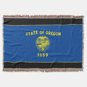 Oregon flagga filt