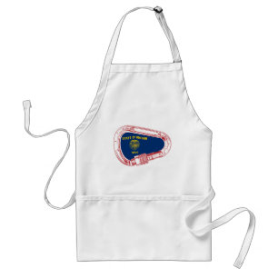 Oregon Flagga klättringsbrickor Förkläde