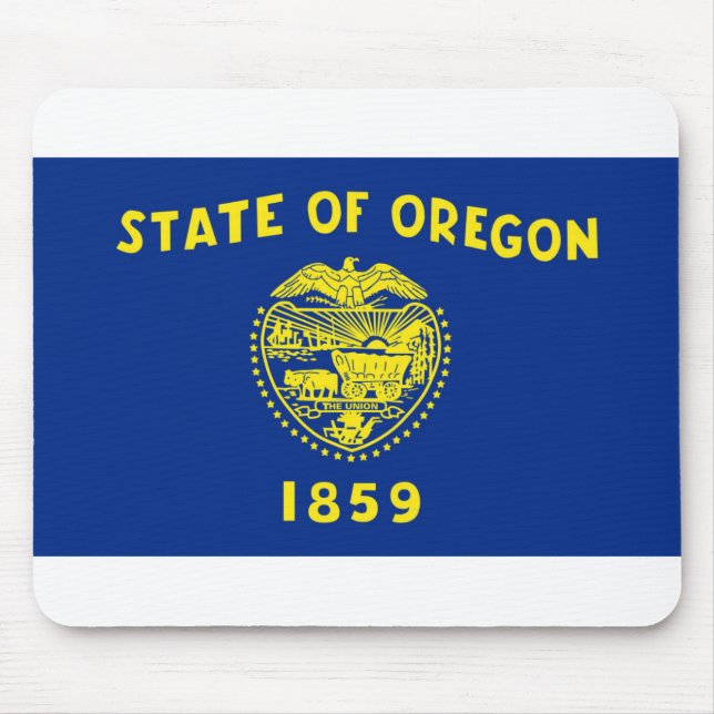 Oregon flagga musmatta (Framsidan)