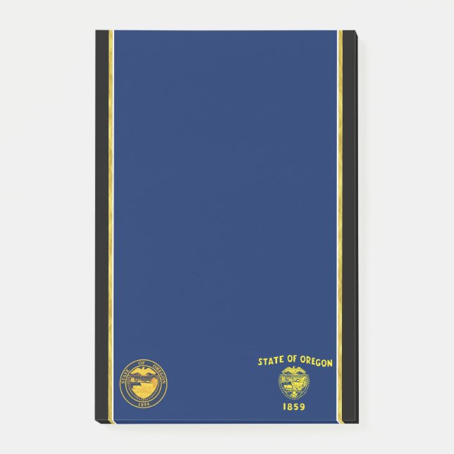 Oregon flagga post-it block (Framsida)