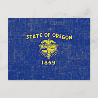 OREGON FLAGGA VYKORT