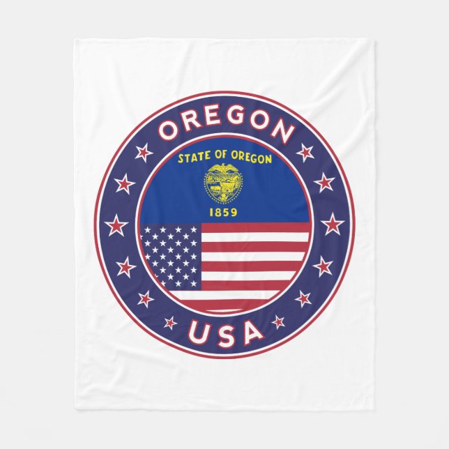 Oregon Fleecefilt (Framsidan)