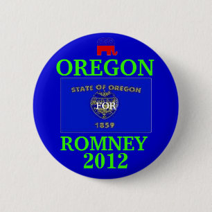 Oregon för Romney 2012 Knapp