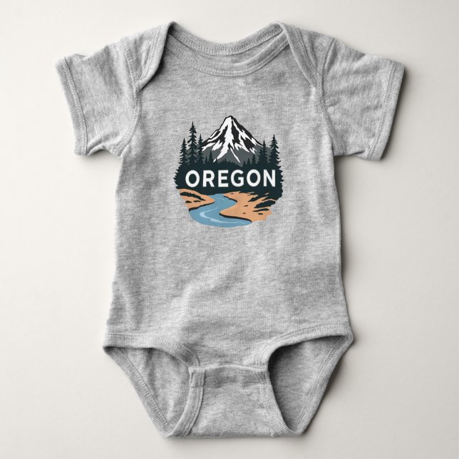 Oregon Förenta staterna T Shirt (Framsida)