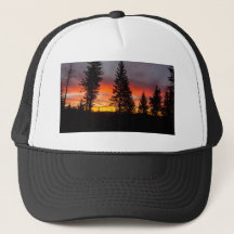 Oregon Forest Sunrise Hat
