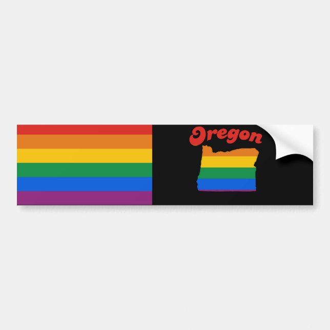 OREGON GAY PRIDE BILDEKAL (Framsidan)