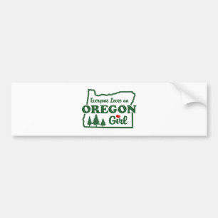 Oregon Girl Bildekal