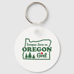 Oregon Girl Nyckelring