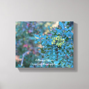 Oregon Grape-Kanvastryck Canvastryck