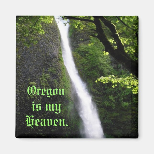 Oregon Heaven Magnet (Framsidan)