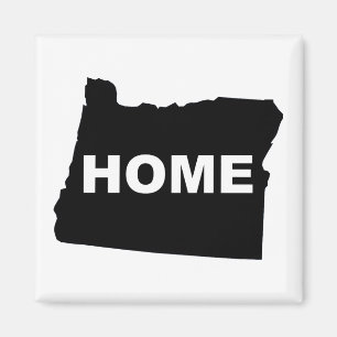 Oregon Hemmet Borta Från Statens Kylskåp Magnet