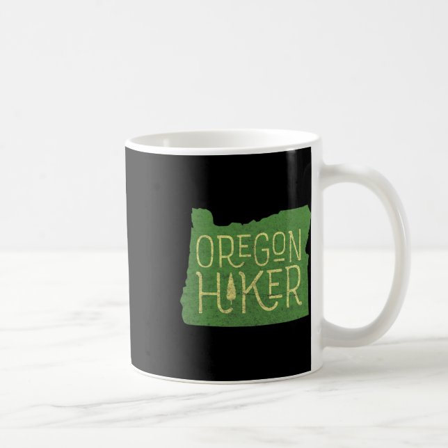 Oregon Hiker utomhus, klickretro som döljer Äventy Kaffemugg (Höger)