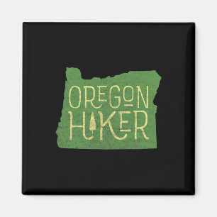 Oregon Hiker utomhus, klickretro som döljer Äventy Magnet