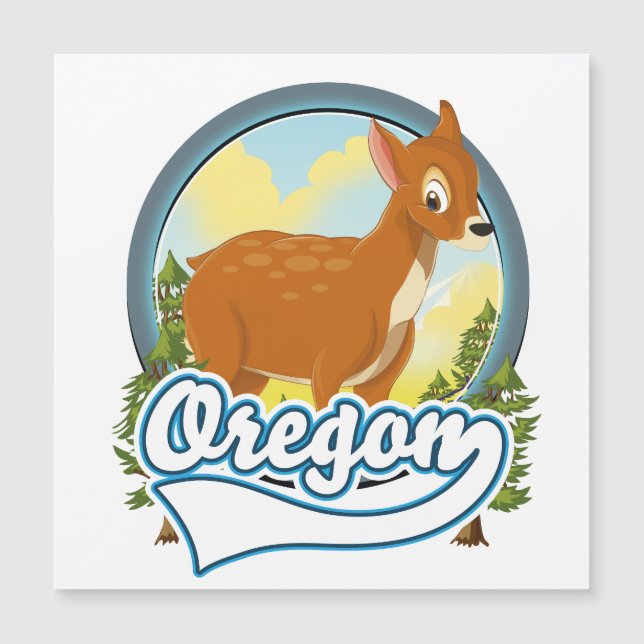 Oregon Hjort logotyp (Framsida)