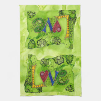 Oregon Kärlek över lagret Kitchen Towel Kökshandduk
