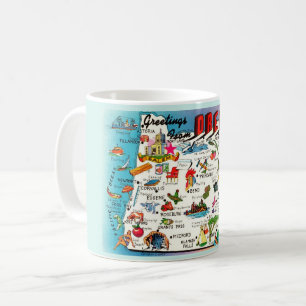 Oregon kartkopp kaffemugg
