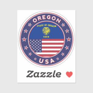 Oregon Klistermärken