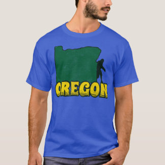 Oregon-kryptid för omstörd återtro-vintage t shirt