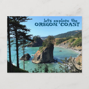 Oregon-kusten Boardman Scenic Overlook Vykort