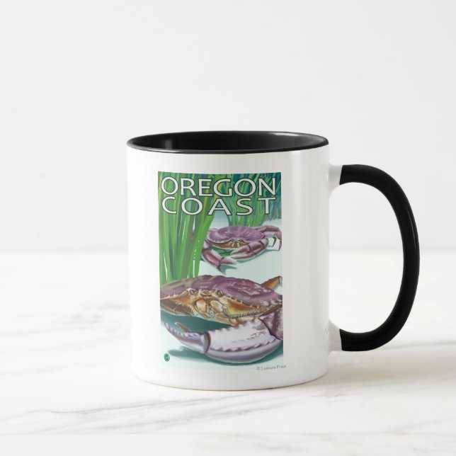 Oregon Kusten Crab Mugg (Höger)
