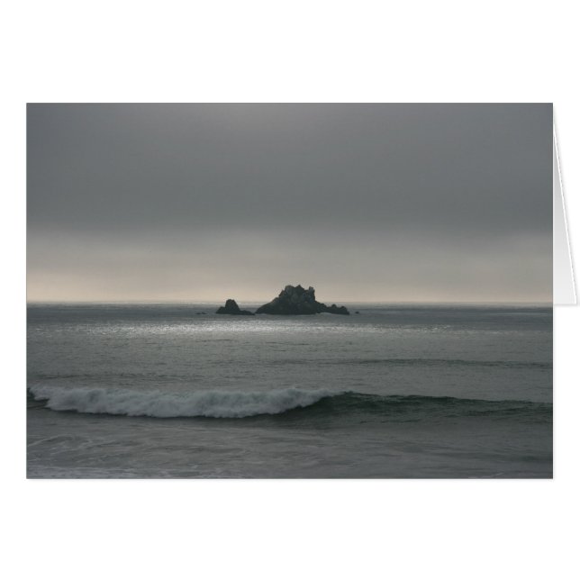 Oregon Kusten Hälsningskort (Framsidan Horizontal)