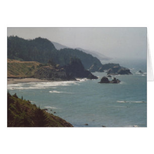 Oregon Kusten Hälsningskort