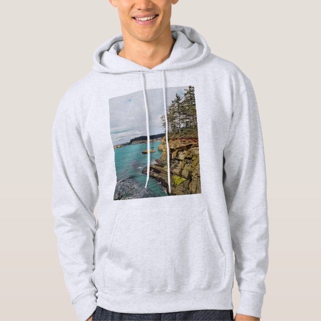 Oregon Kusten Hoodie (Framsida)